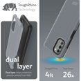 thumbnail image 4 of TUDIA MergeGrip Nokia G400 5G Case 2022 Drop Tested Heavy Duty  Cover - Metallic Slate, 4 of 8