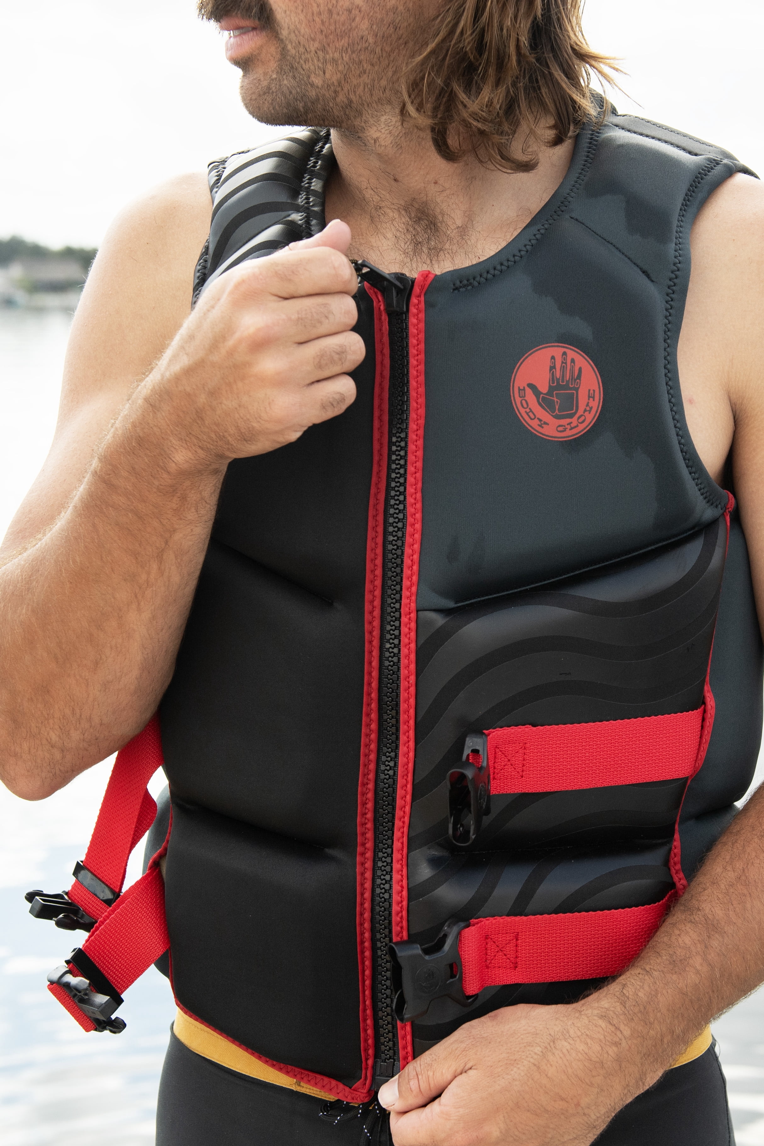 Body Glove Men's and Women's Overboard Evoprene Adult PFD Life Jacket and Vest, Size XL