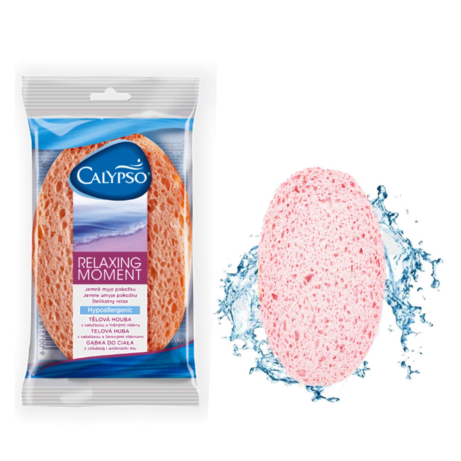 Calypso™ Relaxing Moment Po'2 100 Natural Cellulose Bathing Sponge