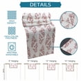 thumbnail image 6 of Red Botanical Table Runner 70 Inches, Pastoral Elegant Spring Floral Bed Runner Dresser Scarves Tabletop for Indoor Outdoor Parties/Ceremony/Banquet, 13" x 70", 6 of 8