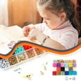 thumbnail image 3 of Jewelry Making Beads Bracelets Keychains DIY Crafting Materials Aesthetic Assortments Handmade Crafts Art Work for Beginners 15-Cell, 3 of 9
