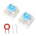 thumbnail image 3 of Switches Keyboard, Exquisite Structure Mechanical Switches Comfortable Practical Sturdy Durable  for DIY for Keyboard for Typing Normal Type,Dustproof Type, 3 of 8