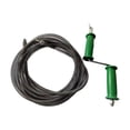 thumbnail image 1 of simhoa Hand Crank Drain Snake Cable Drain Auger Cable Cleaner for Bathroom Sink Tub 15m Spring, 1 of 8