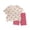 Z06-Light Pink, variant on LRen Girl Tie-dye Outfits 2 Piece Sets Heart Printed Short Sleeve Shirts and Biker Shorts Back To School Outfits for Girls,Red,Size 1-14 Years