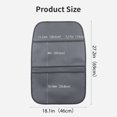 thumbnail image 3 of Organizador de piel impermeable Car Kick Mat Pefirst, paquete de 2, 3 of 9