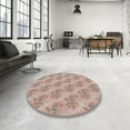 thumbnail image 3 of Ahgly Company Indoor Rectangle Patterned Rust Pink Novelty Area Rugs, 2' x 4', 3 of 6