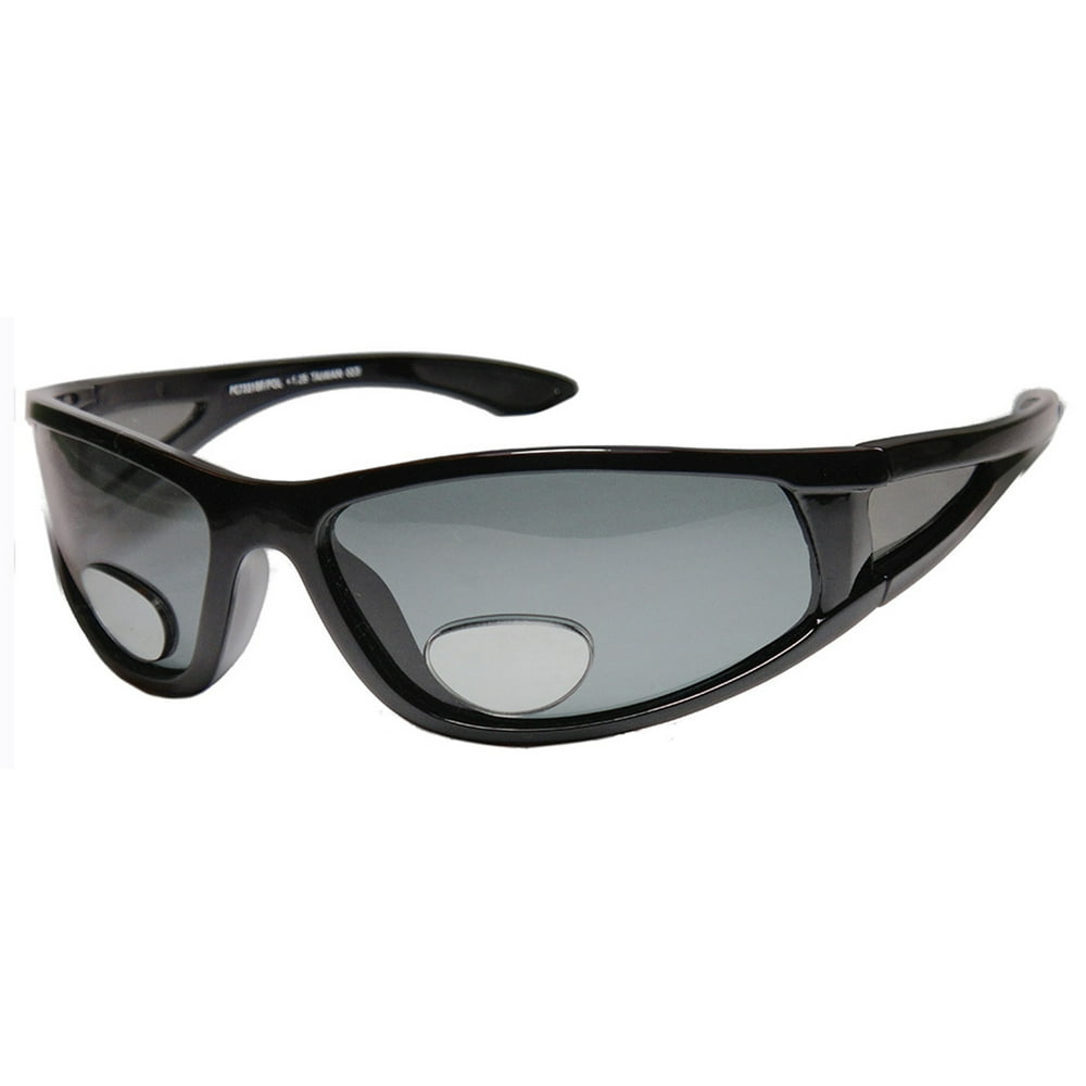 Glasslane Mens Sports Wrap Around Sunglasses Polarized Bifocal Lens Fly ...