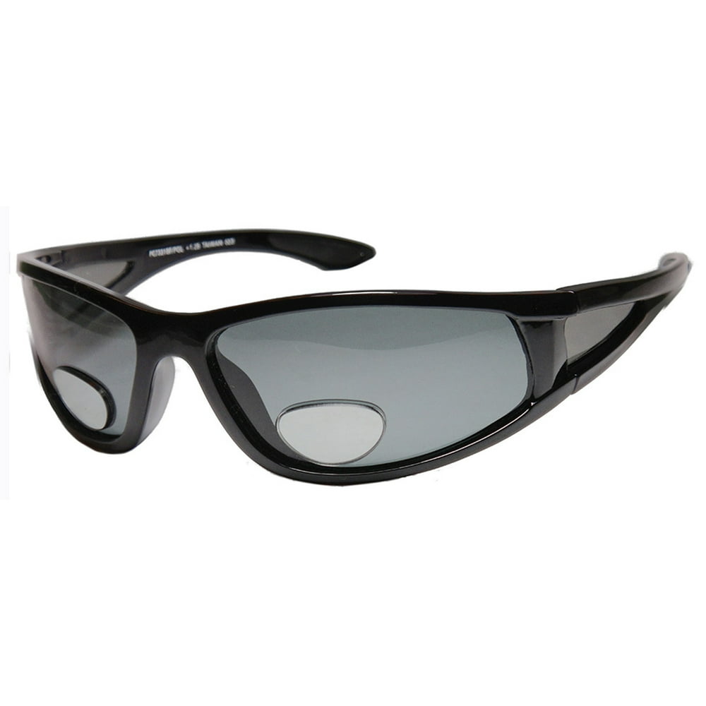 Glasslane Mens Sports Wrap Around Sunglasses Polarized Bifocal Lens Fly