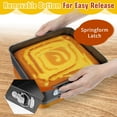 thumbnail image 3 of Springform Pan Heart Round Square Shape, Nonstick Cheesecake Pan with Removable Bottom Large Cake Tin Baking Mold for Christmas Birthday Baby Shower, 3 of 7