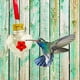 thumbnail image 5 of Comedero para pájaros, comedero colgante, comedero para biberones en forma de corazón, 5 of 7