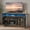 66"Rustic Oak, variant on UFORIC TV Stand for 75 Inch TV w/Outlets, Farmhouse Entertainment Center with LED, Media Console TV Cabinet,Gray