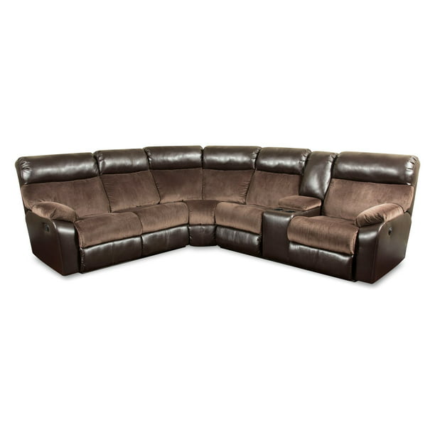 Simmons Upholstery Manhattan Beautyrest, Simmons Leather Sectional Sofa