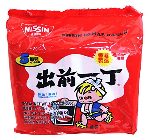 NineChef Bundle - Nissin Demae Ramen Instant Noodle 3.5oz (Sesame Oil 5