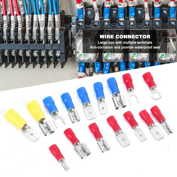 Bornes de connecteur de fil électrique, kit de sertissage de