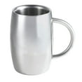 thumbnail image 2 of Visol VAC209 Emerald Double Walled Stainless Steel Beer Mug - 14 oz, 2 of 2