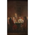 thumbnail image 2 of Nicolai Abraham Abildgaard 16x24 Gold Ornate Framed and Double Matted Museum Art Print Titled - Christian V Presents Danish Law 1683 (1784), 2 of 4