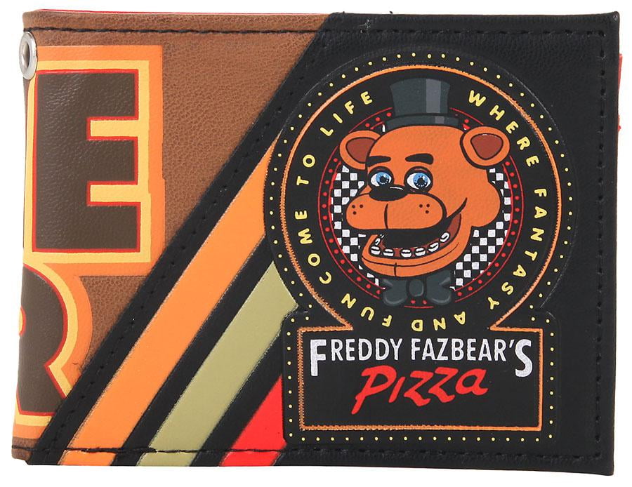 NWT FIVE NIGHTS AT FREDDY'S FREDDY CHECKERED WALLET I SHIP EVERYDAY 