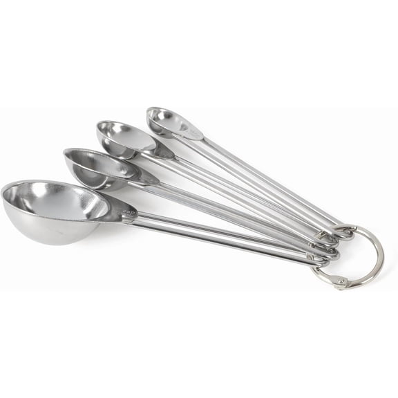UniVerse Richburn 4 Piece Stainless Steel Measuring Spoons