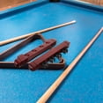 thumbnail image 4 of SEWACC 1set Wooden Pool Stand Wall Mount Rack Sturdy Holder For Display Storage Durable Billiard Organizer For Decor, 4 of 8