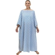 3 Pack - 10XL Hospital Hospital Gown with Tie Back Oversized Hospital Gown Patient Robe Big Size for Hospitals and Home Care
