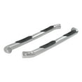 thumbnail image 2 of Aries 204046-2 Nerf Bar  With Step Pads; 3 Inch Round Bent; Polished; Stainless Steel; Without End Caps; Rocker Panel Mount, 2 of 2