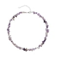 thumbnail image 1 of Guardoinrt Femmes Filles Perles Déclaration Collier à la Mode et Polyvalent Ajout Violet 1Set, 1 of 6