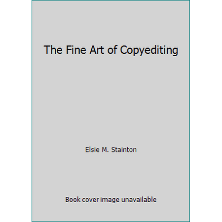 The Fine Art of Copyediting, Used [Hardcover]