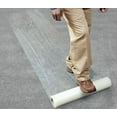 "Clear Adhesive Carpet Guard Protector, 24"" x 200' Roll for HighTraffic Areas"