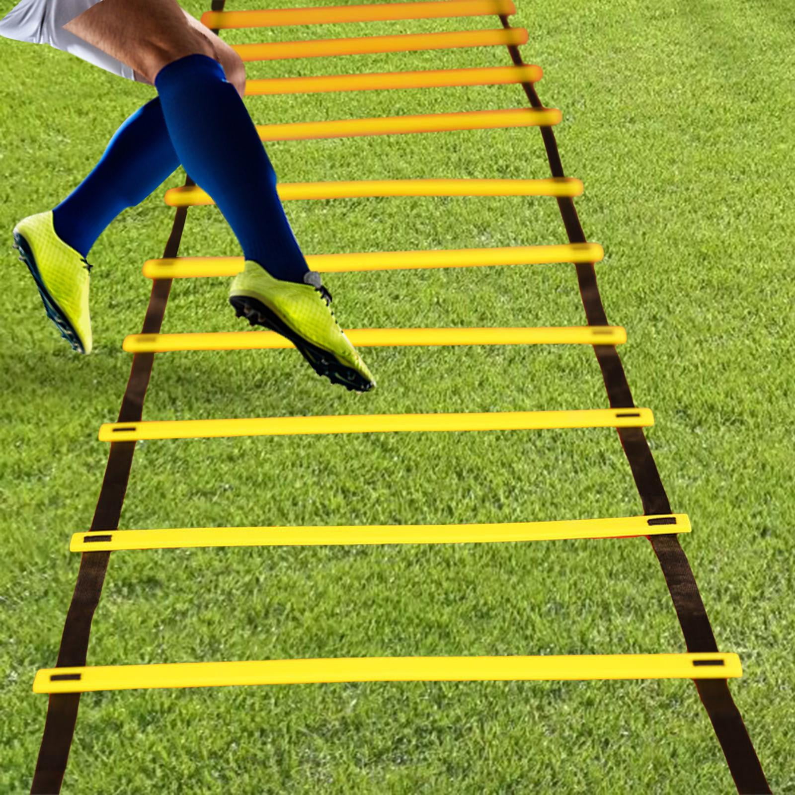 harayaa Agility Ladder Balance with Carry Bag Football Training Equipment for Volleyball 7m 13 Sections