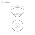 thumbnail image 5 of Ivy 16.5" Round Vessel Sink in Glossy White, 5 of 7
