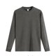 thumbnail image 1 of pstuiky camisa de manga larga para hombre, Blusa/camiseta informal de cuello redondo lavada y desgastada para hombre Tops de talla grande para hombre m, 1 of 6