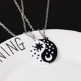 thumbnail image 2 of Juego de 2 collares para 2 niñas, collar creativo y versátil con temperamento de sol y luna, collar de pareja simple y versátil, 2 of 4