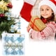 thumbnail image 4 of 3Pcs Christmas Candy Ornaments Candy Jars Christmas Tree Glitter Hanging Decorations Plastic Peppermints Decorative Christmas Tree Home Party, 4 of 7