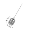 thumbnail image 2 of Raindrops Portable Stainless Steel Tea Infuser Ball for Loose Leaf Tea and Spice Brewing, 2 of 6