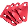 thumbnail image 3 of Jinsinto Triangle Tent Rope Fastener 10PCS Red Aluminium Alloy Triangle Tent Cord Adjuster Wind Stopper Tightener Hook Buckle Tensioner, 3 of 4