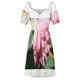 thumbnail image 4 of Sacred Lotus - Imagen 004 Vestido de manga corta vestido de invitado de boda 2025 Vestido femenino Traje de verano para mujer vestido de noche para mujer, 4 of 6