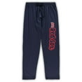 thumbnail image 3 of Women's Concepts Sport Navy Boston Red Sox Plus Size Jersey Tank Top & Pants Sleep Set, 3 of 3