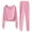 Pink, variant on Scyoekwg Womens 2 Piece Outfits Long Sleeve Sweatshirt Long Pants Fashion Two Piece Set Matching Outfits Casual Sweatsuit Tracksuit (Pink,L)