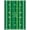 Green, Pattern 2, variant on ODIKA Field Sports Diamond With Base Path Lines And Outfield Baseball Flowing for Queen Size Bedroom, Under Bed, Master , Foldable Easy Care