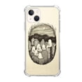 thumbnail image 1 of Spooky Ghost Case Compatible with iPhone 13 Mini,Unique Art Design TPU Bumper Cover Case, 1 of 5