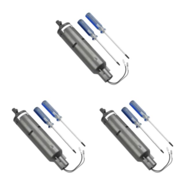 Wosthever 1 Set Soft Roller Head Brushbar Motor Assembly for Vacuums Accessories Type1 NO1