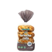 bakerly Brioche Rolls Chocolate Chip, Non GMO, Free from Artificial Flavors, Free from High Fructose Corn Syrup