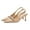 905-Khaki-a, variant on Women's Pointed Toe High Stiletto Heels Slingback Stretch Slip-on Pumps Backless Patent Leather Fashion Dress Shoes for Women