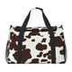 thumbnail image 1 of Balery Brown Cow Bolsa de Gimnasio para Mujeres, Bolsa de Viaje con Bolsillo Húmedo, Bolsa de Fin de Semana para Mujeres, Bolsa de Viaje Resistente al Agua, 1 of 7