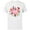 White, variant on Disney Princess Pink Heart and Flowers It’s My Birthday - Short Sleeve Cotton T-Shirt for Adults - Customized-Black