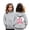 Light Gray, variant on Grblisyd Girl's Christian Graphic Hoodie LOVE LIKE JESUS Hoodies for Kids Jesus Faith Religious Sweatshirts Pullover Tops