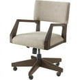 thumbnail image 1 of Riverside Furniture Chaise de Bureau en Bois Rembourré en Riche Tabac, 1 of 6