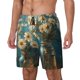 thumbnail image 1 of Fotbe Delicate White Daisy Jars Traje de Baño para Hombre – Shorts de Natación de Secado Rápido con Forro y Bolsillos-Small, 1 of 6