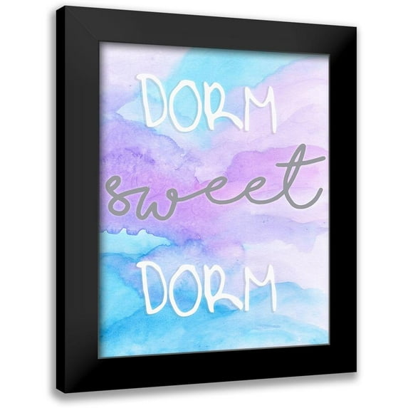 Seay, Anne 12x14 Black Modern Framed Museum Art Print Titled - Dorm Sweet Dorm