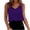 Purple, variant on GERsome Tank Tops for Women V Neck Solid Color Sleeveless T Shirts Womens Summer Lightweight Basic Tops S-2XL